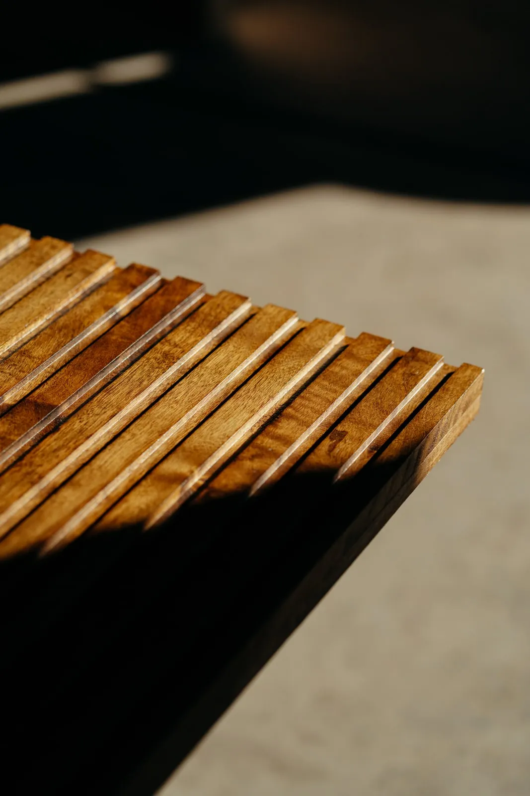 Tablas elegidas para la tapa