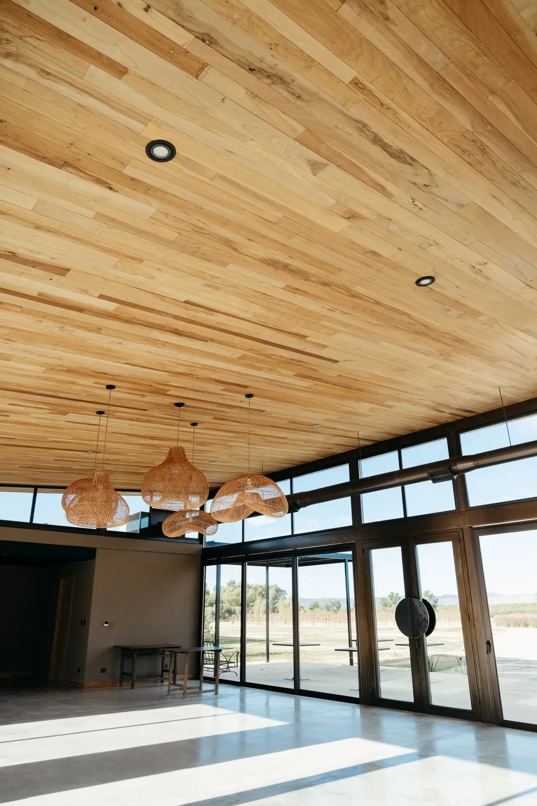 Interior con luz de tarde